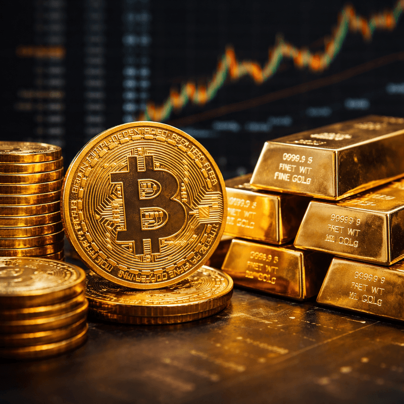 Will Bitcoin really replace gold? The market landscape is changing.