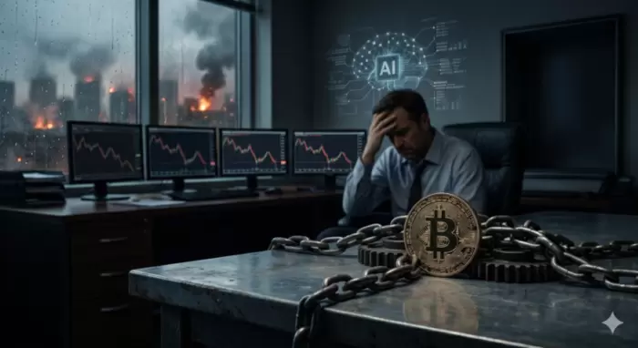 Bitcoin Tied Down by AI and Middle East War... "Wait Until the Fed Prints Money"