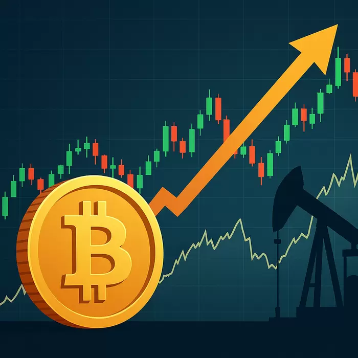 As international oil prices fall, Bitcoin 'flourishes'... Sets new record high in 4 weeks