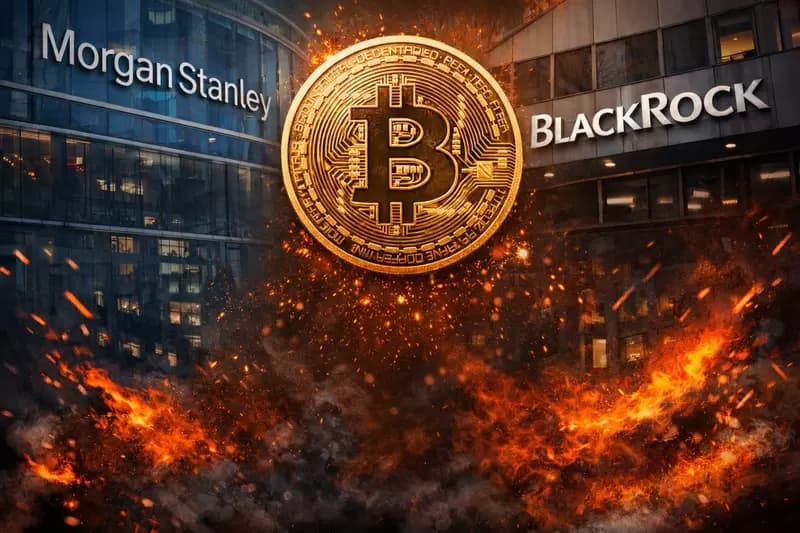 모건스탠리, 수수료 0달러 시대 개막...비트코인 ETF 1위 바뀌나?