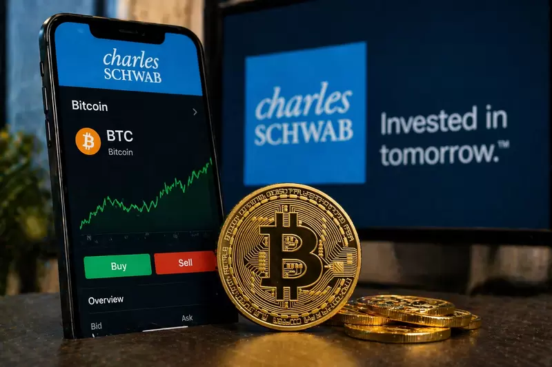 Charles Schwab Finally Opens 'Direct Trading' for Bitcoin...Wall Street Funds Begin Major Shift
