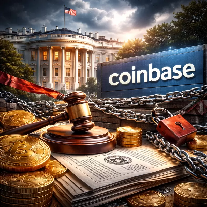 Coinbase Stock Plummets Despite Market Structure Bill Support... 'Frustration' Over Stablecoin Interest