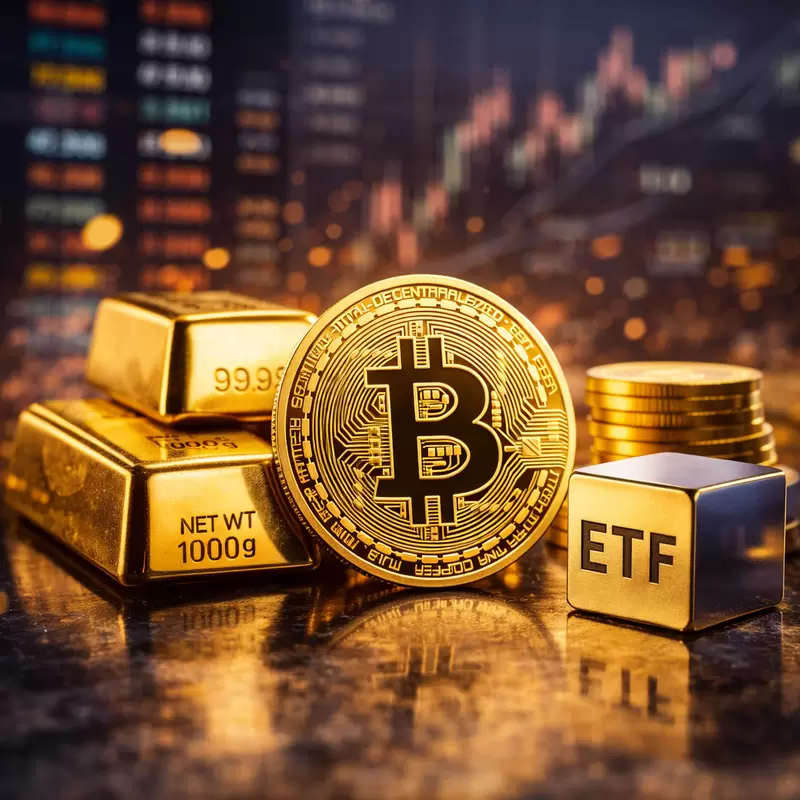 McGlone "Even ETFs are useless"...Bitcoin, pushed aside by gold