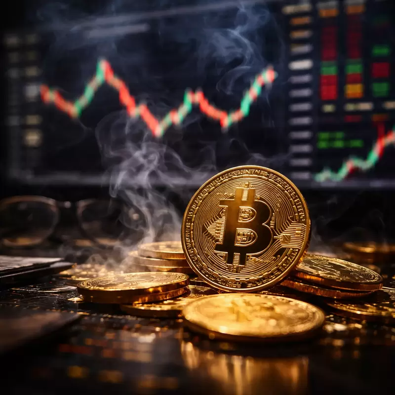 While the S&P 500 Soars... Bitcoin Stumbles 40% Down from Its Peak