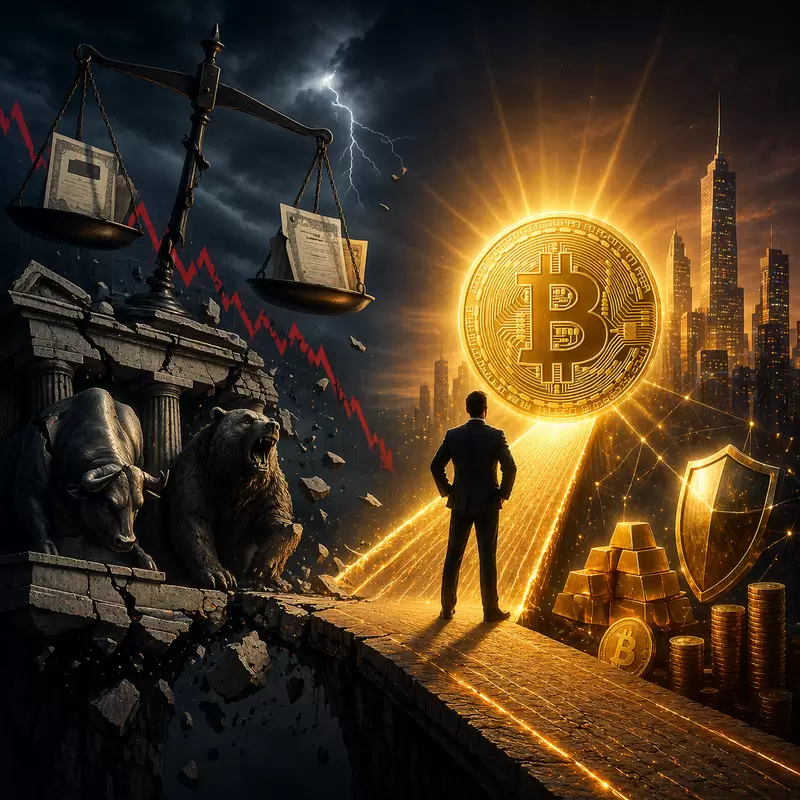 "'60/40 Strategy Collapse'...Bitcoin Emerges as Portfolio 'Game Changer'"