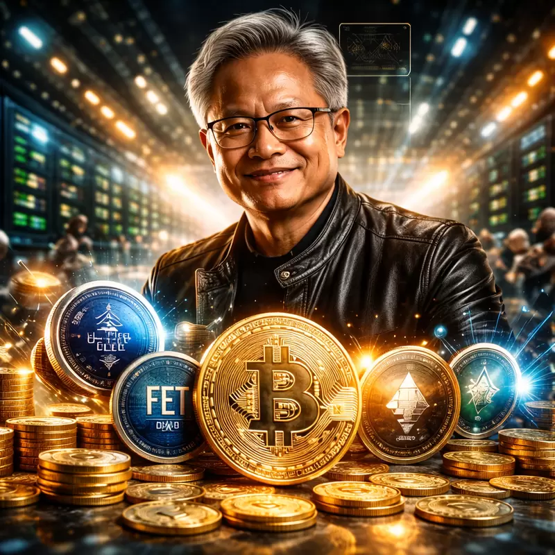 "AI 끝, 이제 토큰이다"...엔비디아 전략 급변에 코인 1조 달러 폭등 시동