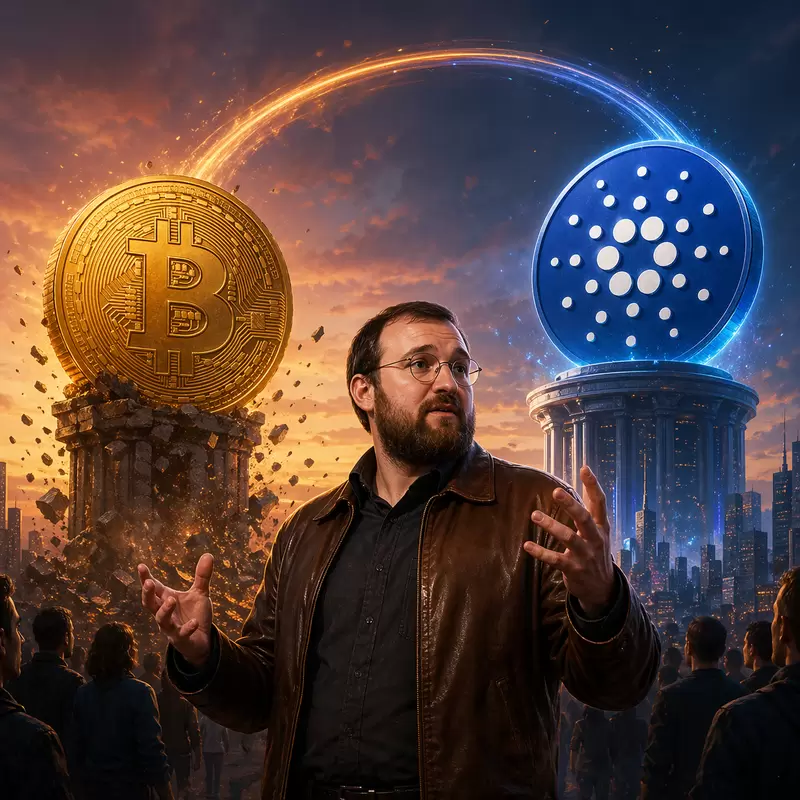 Hoskinson "Cardano Will Stop Bitcoin's Market Dominance"