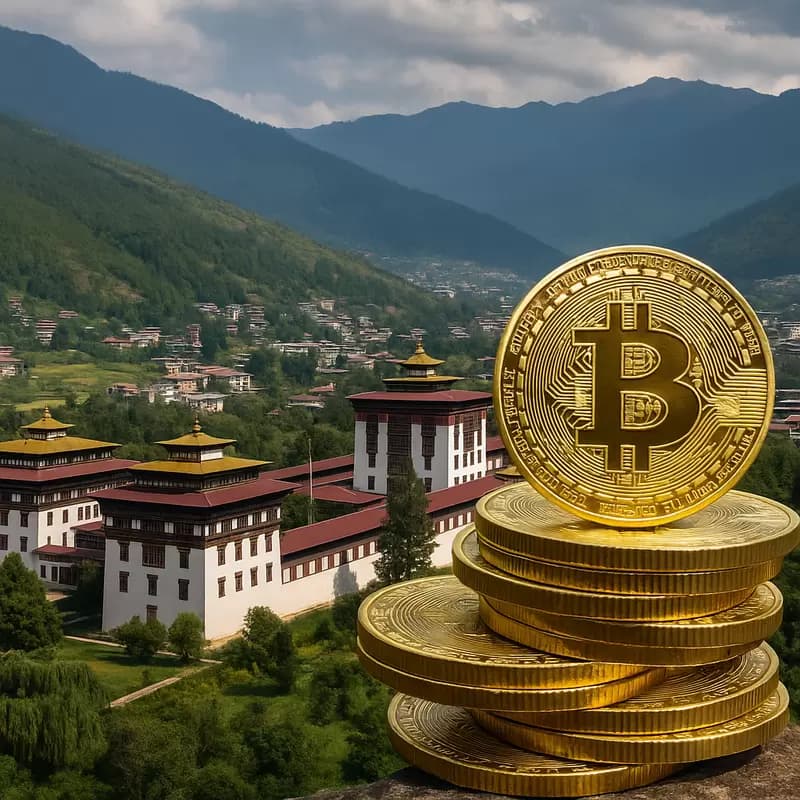 Bhutan joins the Bitcoin selling spree?...Sale rumors spread as 100 BTC moves