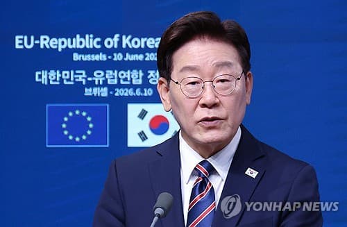 李대통령, EU에 '철강관세 우호 고려' 요청…靑 "좋은결과 기대"