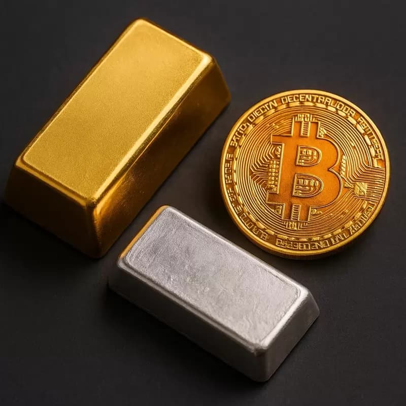 Gold, Silver, Bitcoin (BTC), Facing Simultaneous Collapse... Blame Hawkish Warsh?