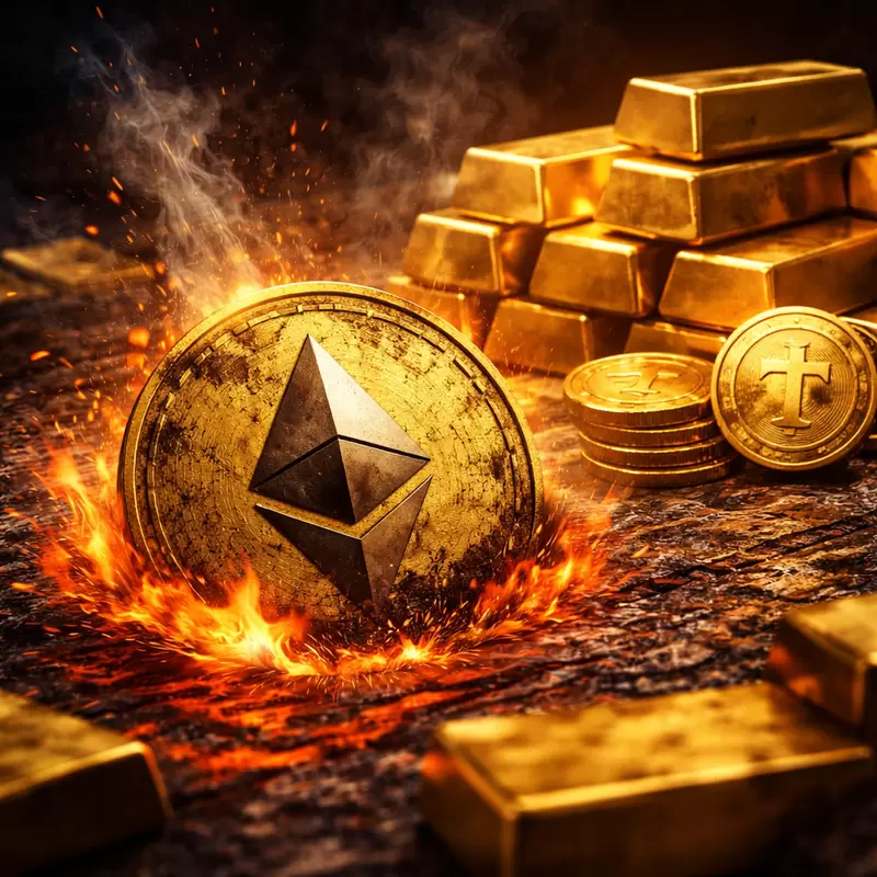 이더리움(ETH), 5년 전 가격으로 '유턴'..."1만 달러 투자 원점"