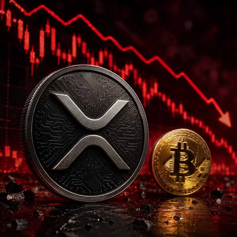 XRP(리플), 달러·비트코인 차트 동시 약세...'여기'서 밀리면 끝장