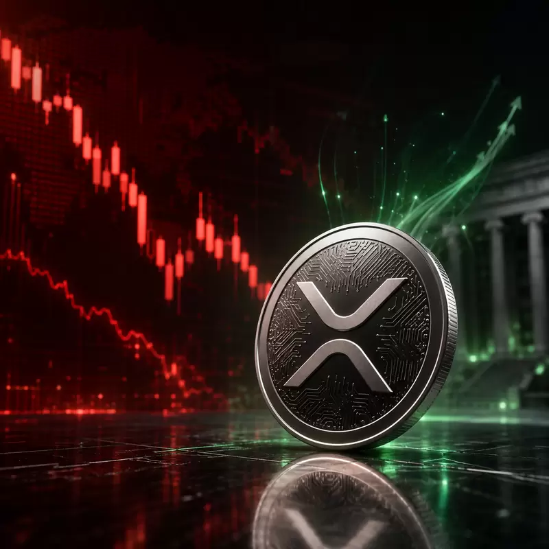 XRP(리플), 매도 폭탄에 지지선 박살...1달러 지옥문 열리나