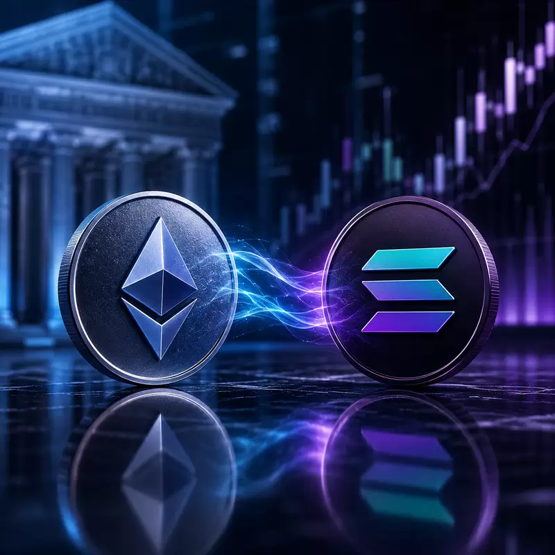 규모는 이더리움(ETH)이 더 큰데...기관 신규 자금, 솔라나(SOL)가 독식