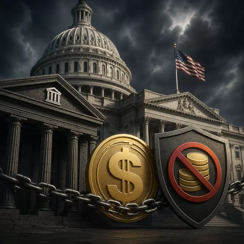 'Plummeted' to 48% Chance of Passage...US Crypto Market Structure Bill, Senate Vote 'Completely Halted'