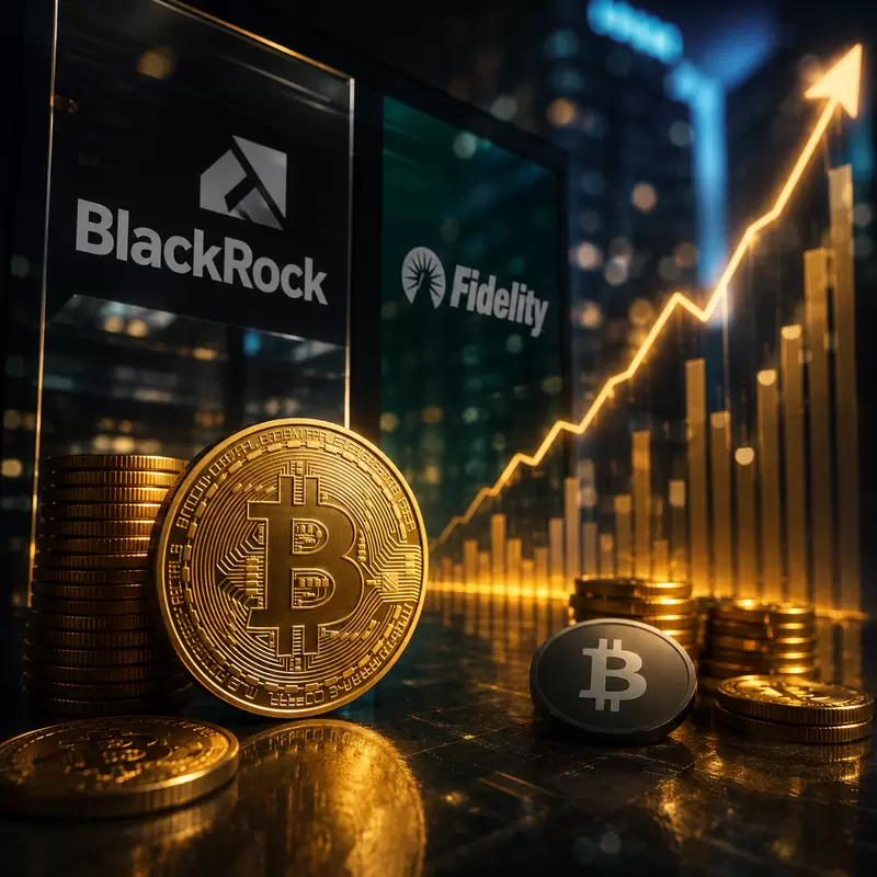 똑같은 수수료인데 6배 격차...피델리티 FBTC, 블랙록 IBIT 못 잡는 이유는?