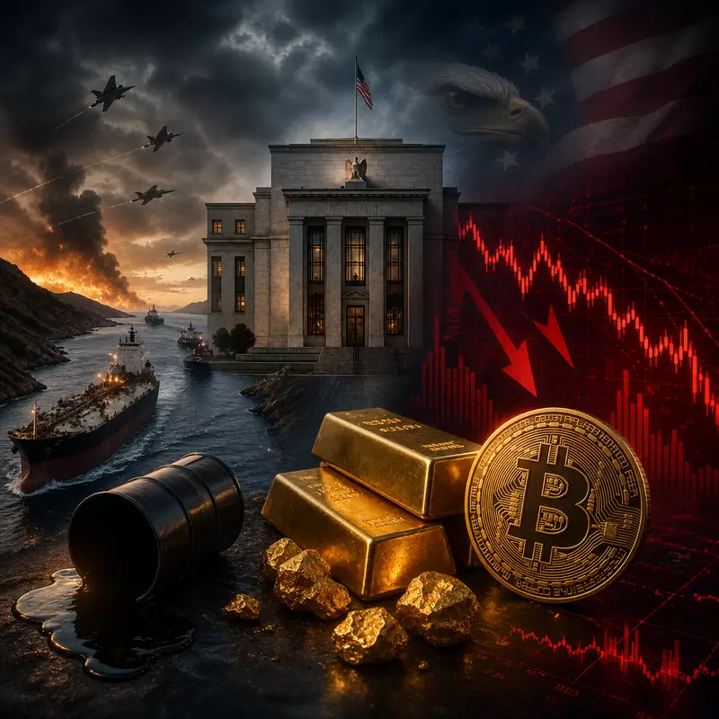 원유·금·비트코인(BTC), 동시 하락 압박...진짜 이유는 전쟁 위기보다 매파 연준?