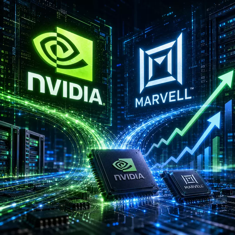 마벨 테크놀로지(MRVL), AI 수혜주 등극...엔비디아(NVDA) 후광 효과 누릴까?