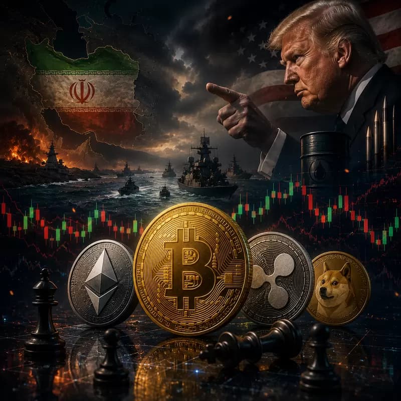 비트코인(BTC)·알트코인, 트럼프 이란 압박에 눈치보기?...횡보세 진짜 원인은