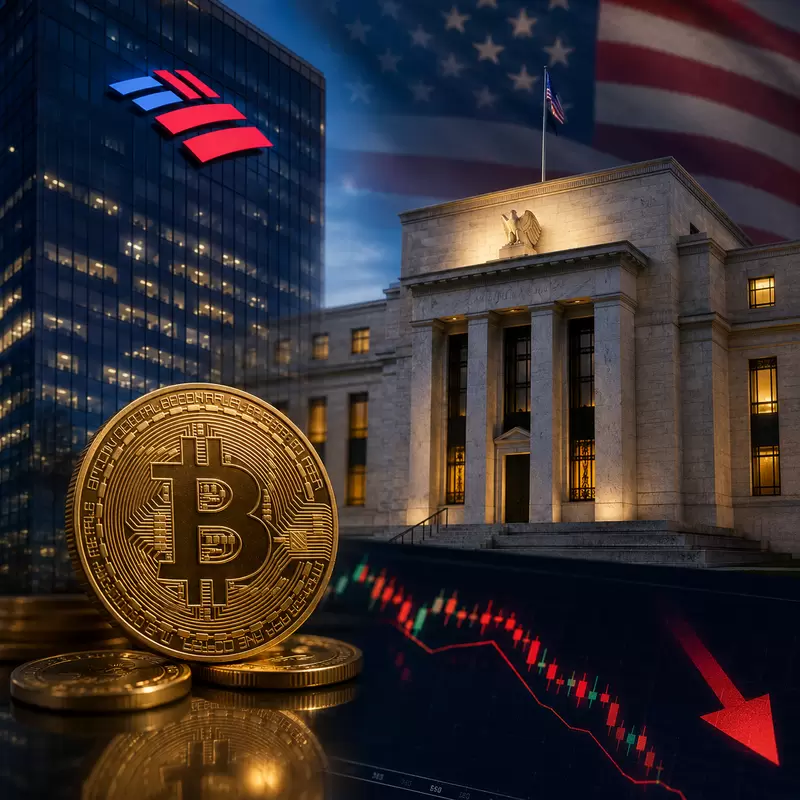 BofA "올해 금리 세 차례 인상" 폭탄 전망...비트코인(BTC) 투심 급랭