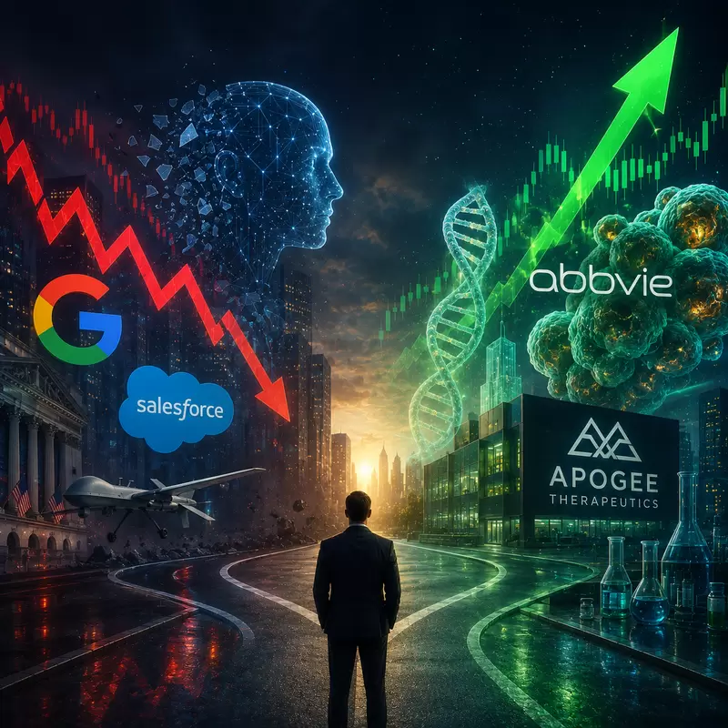 알파벳(GOOGL), AI 인재 이탈 쇼크에 주가 '휘청'...월가 자금 '바이오주'로 이동