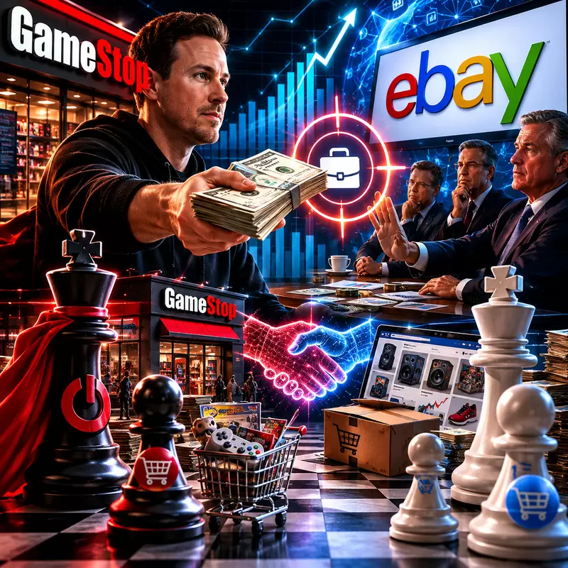 게임스톱(GME) CEO, 이베이(eBay) 경영진 저격...560억 달러 인수전 대격돌