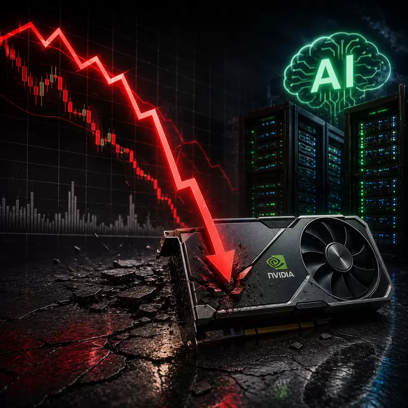 엔비디아(NVDA), 200달러도 위태...AI 랠리 피로감에 추가 하락 공포