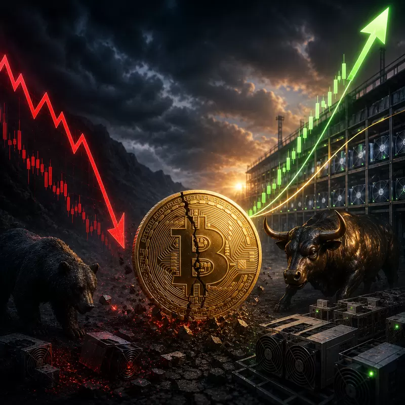 비트코인(BTC)은 고점서 '반토막'...암호화폐 채굴주, '골든크로스'로 회복 기대감 ↑