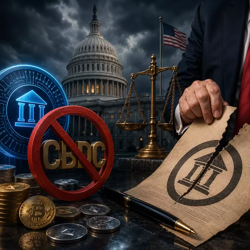 도널드 트럼프, CBDC 금지 조항 서명 취소...암호화폐 규제 법안 처리 밀리나?