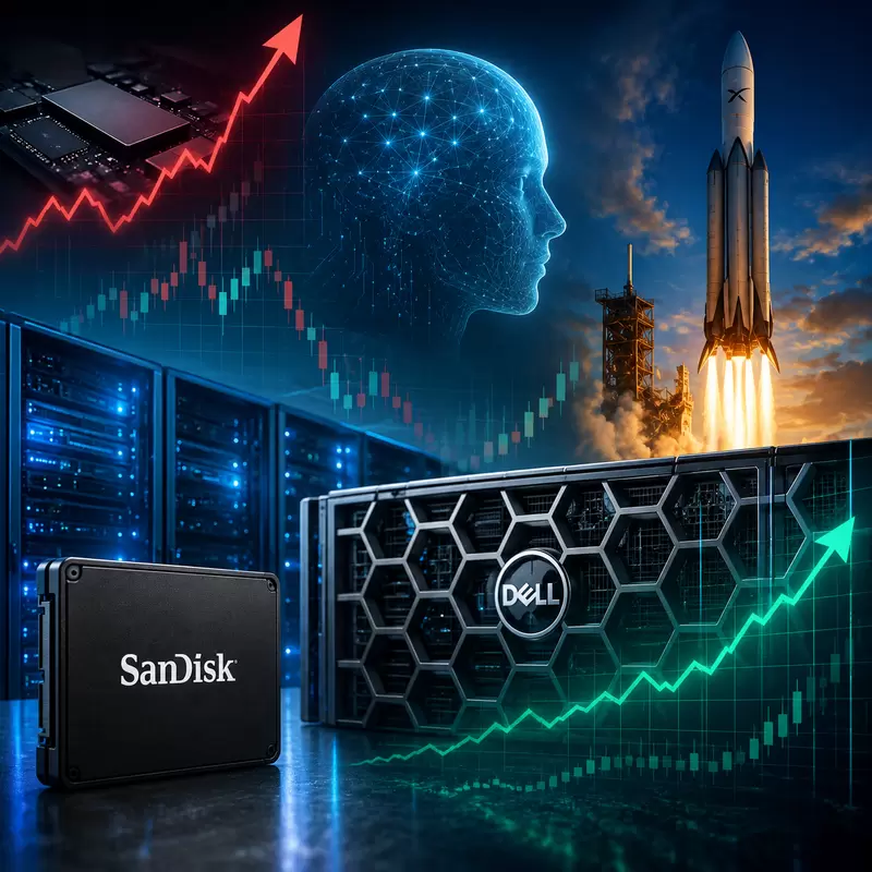 Even with Stock Soaring Over 700%, 'Not Recommended'...Experts Recommend 'Dell (DELL)' Instead of Sandisk (SNDA)