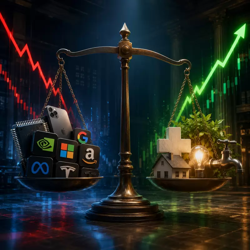 "엔비디아(NVDA) 랠리 끝나자 개미들 패닉"...S&P 500, 빅테크서 소외주 환승 급증