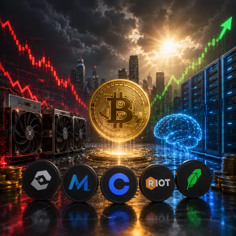 암호화폐 관련주, 비트코인(BTC) 하락 속 갈림길...주가 온도차 결말은?