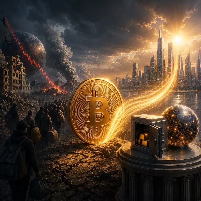 비트코인(BTC), AI 때문에 유동성 고갈?...캐시 우드 "자산 대이동이 랠리 불씨"