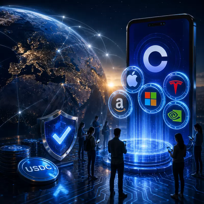 Coinbase (COIN) Declares Tokenized Stocks..."Half the World Gains Access to US Blue-Chip Stock Investments"