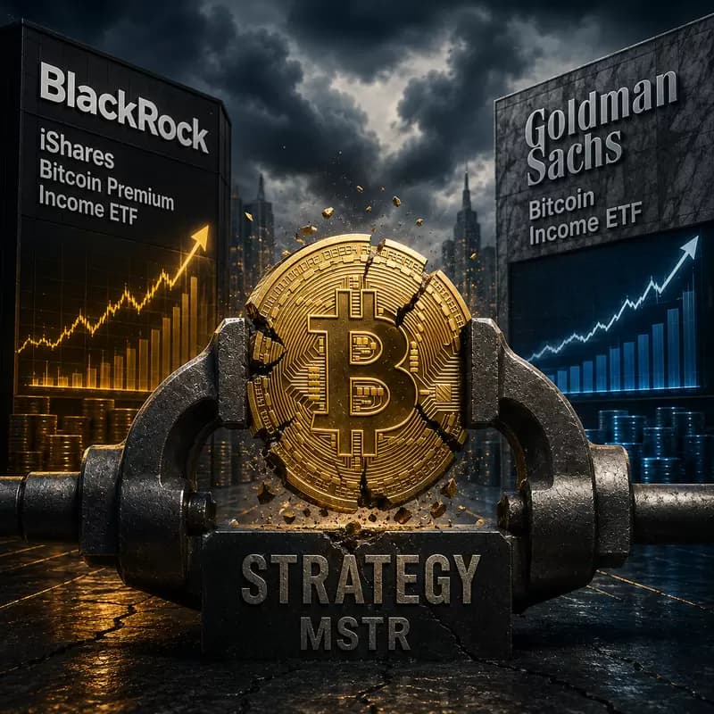 월가 거물들, 인컴 ETF 공세...스트래티지(MSTR) 비트코인(BTC) 전략 위협