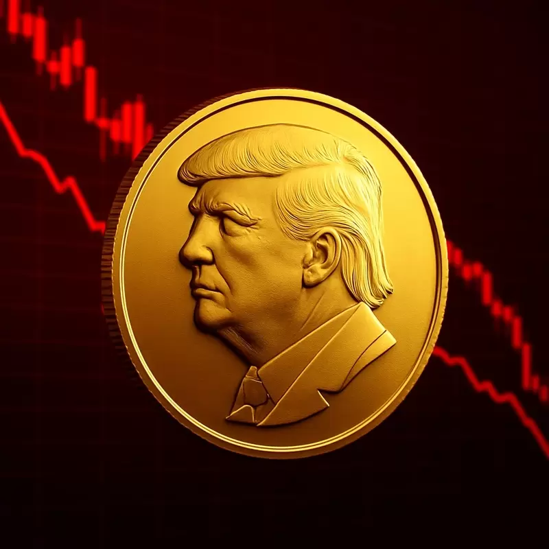 From $1,000 to $22.61... 'Screams' from retail investors who bought Trump Coin (TRUMP) at its peak