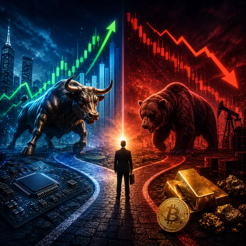 美 주식 vs 비트코인(BTC) vs 금, 2026년 상반기 1만 달러 투자 성적표는?