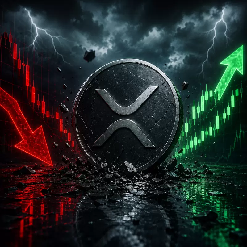 XRP(리플), 1달러 방어선 '버티기'...단기 반등 vs 추가 붕괴 사이 갈림길