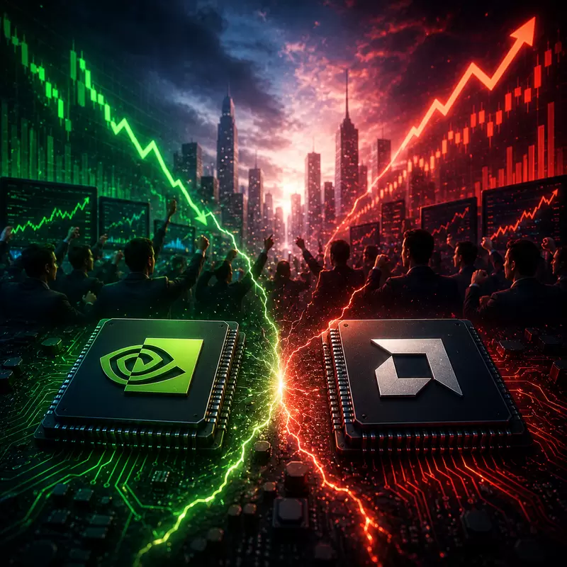 월가 트레이더, 엔비디아(NVDA) 버리고 'AMD'로...반도체 150% 폭등 랠리 더 가나?