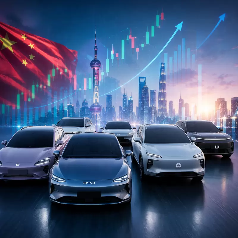 China EV Stocks 'Seismic Shift'...BYD·Xiaomi, Delivery Volume Explodes