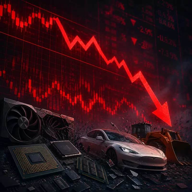 Michael Burry's Short Selling Hits the Mark?..."Semiconductors, Tesla Recreate Dot-com Bubble"