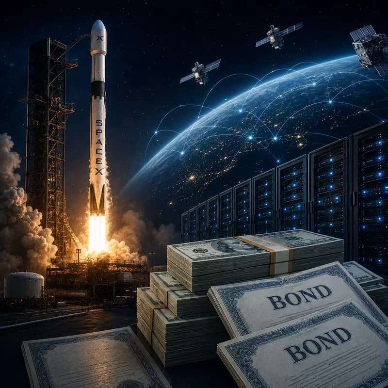 SpaceX Issues Bonds Again Immediately After Successful $85.7 Billion IPO...Is It Facing a Cash Crunch?