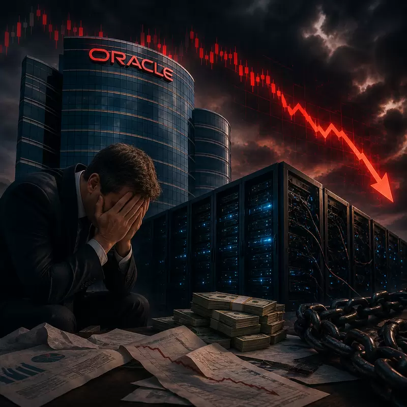 "Worst performance since 1990"...Oracle (ORCL), 40% of market cap evaporates under debt