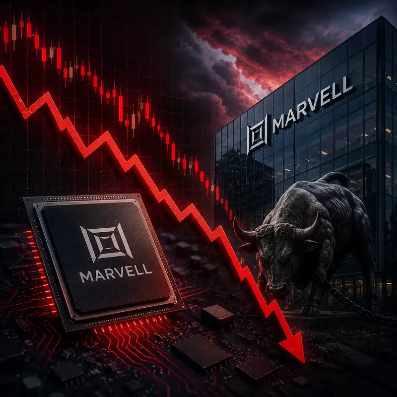 Marvell (MRVL) Hits All-Time High, Then Plunges 10%...Wall Street Downgrades Investment Opinion