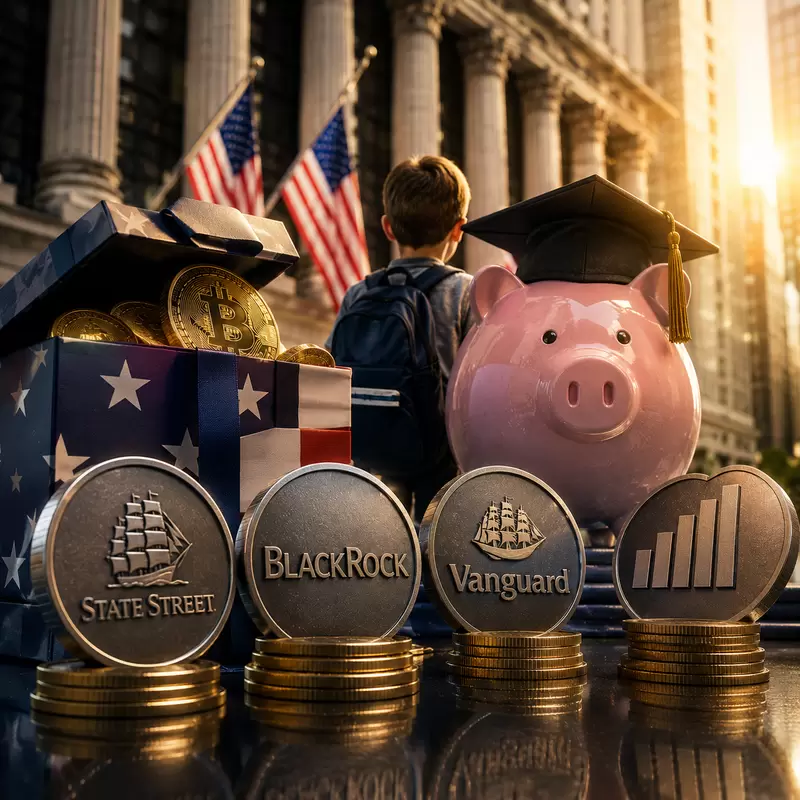 Trump Accounts, ETF Scramble Begins... "Up to $1,000 per child account to Wall Street"
