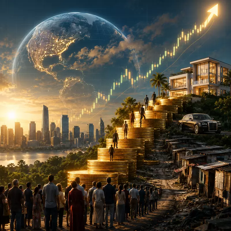 UBS: 'US Added 440,000 Millionaires Last Year'...Polarization Explodes Amid Stock Rally
