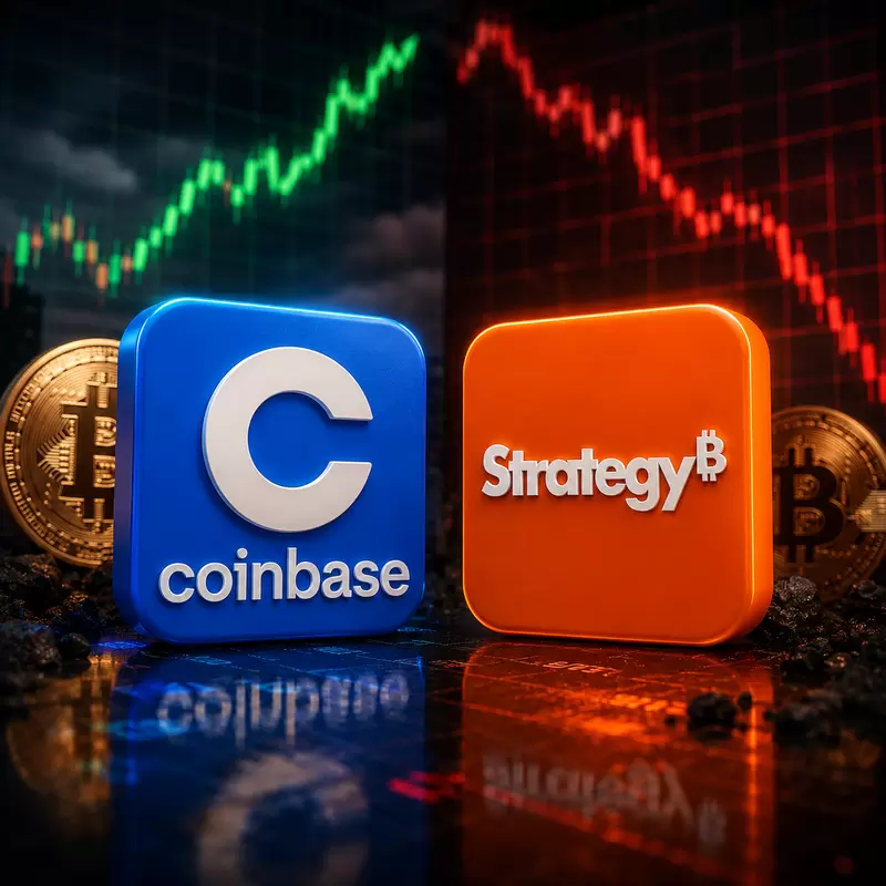 스트래티지(MSTR), 125억 달러 손실 ...코인베이스(COIN) 판정승