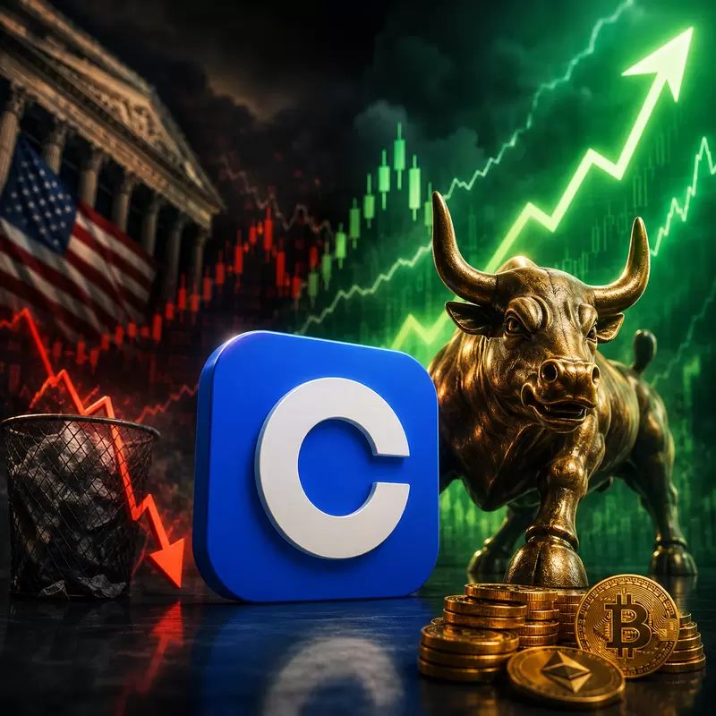 美 증시, 172억 달러 이탈...코인베이스(COIN)는 나홀로 상승 질주