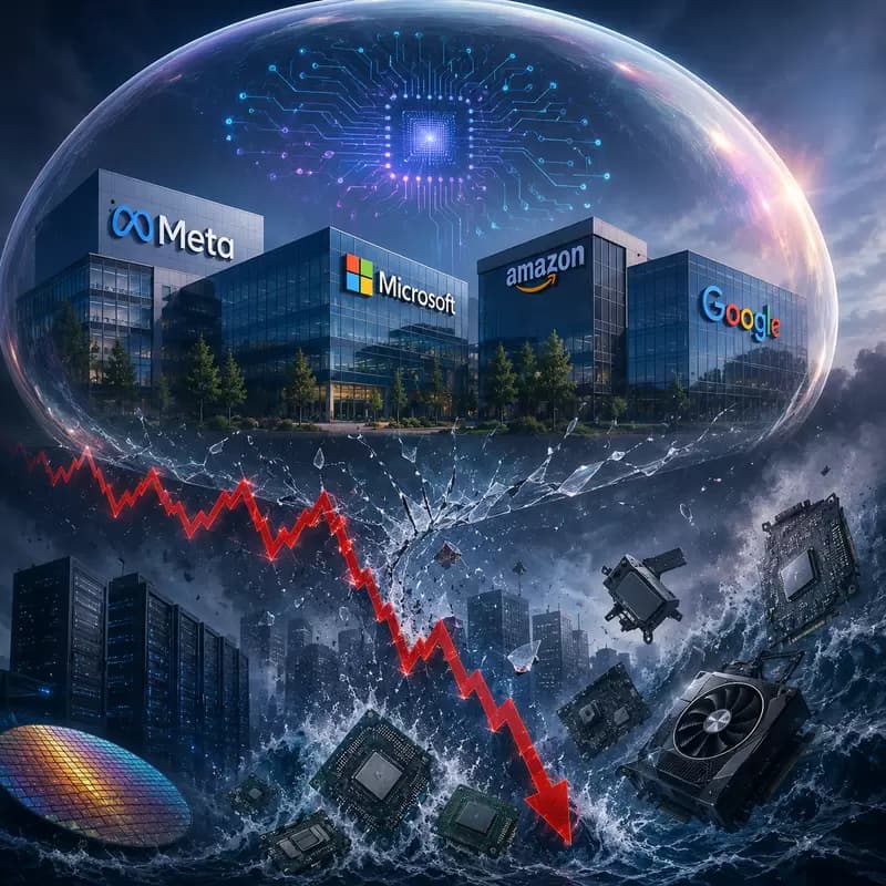 Meta (META)·Microsoft, Artificial Intelligence (AI) Bubble Warning Light...1999 Deja Vu?